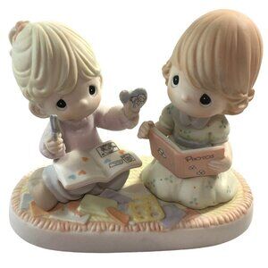 Precious Moments Figurine 2203 Retired 114018 Dear Friend, My Love For You 7"